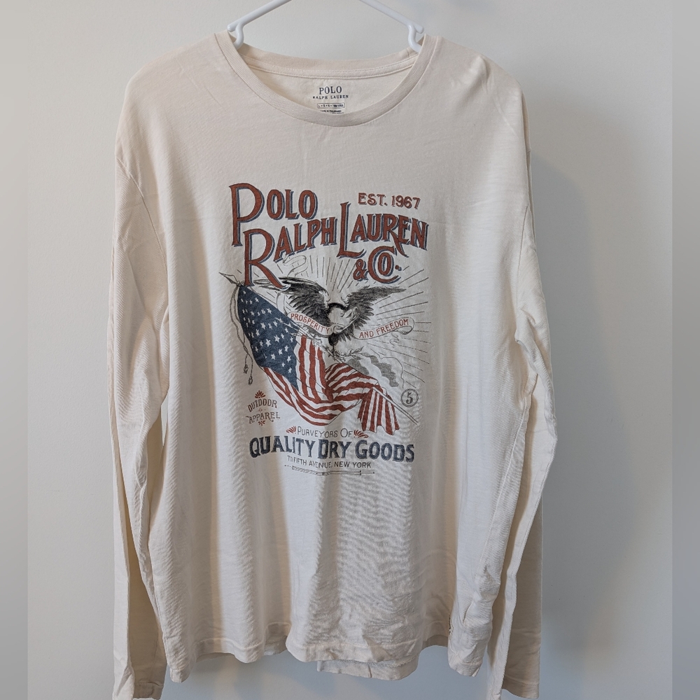 Polo Graphic Long Sleeve Tee